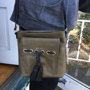 NWT Nine West Tassel Fun Crossbody